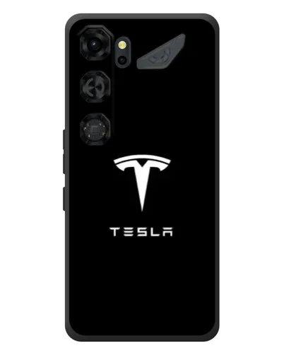 Чехол для ZTE Nubia Neo 5 GT 5G с картинкой «Tesla White Logo» Чехол для ZTE Nubia Neo 5 GT 5G с картинкой «Tesla White Logo»
