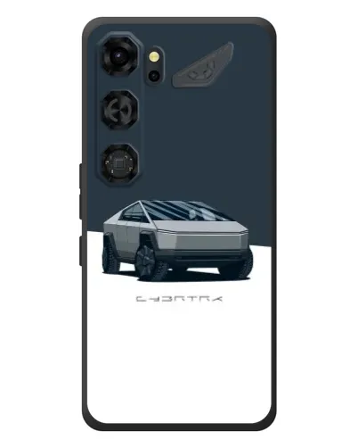 Чехол для ZTE Nubia Neo 5 GT 5G с картинкой «Серебристый Cybertruck Tesla» Чехол для ZTE Nubia Neo 5 GT 5G с картинкой «Серебристый Cybertruck Tesla»