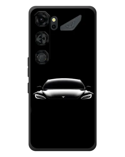 Чехол для ZTE Nubia Neo 5 GT 5G с картинкой «Фары Tesla Night» Чехол для ZTE Nubia Neo 5 GT 5G с картинкой «Фары Tesla Night»