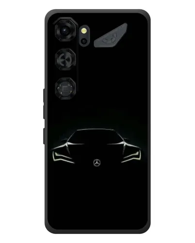 Чехол для ZTE Nubia Neo 5 GT 5G с картинкой «Mercedes — силуэт авто» Чехол для ZTE Nubia Neo 5 GT 5G с картинкой «Mercedes — силуэт авто»