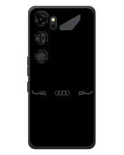 Чохол для ZTE Nubia Neo 5 GT 5G з картинкою «Audi — світловий підпис»
