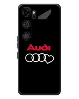 Чохол для ZTE Nubia Neo 5 GT 5G з картинкою «Логотип Audi Heart»
