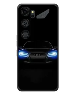 Чохол для ZTE Nubia Neo 5 GT 5G з картинкою «Audi в неоні»