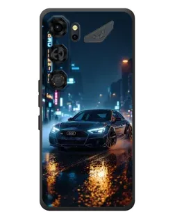 Чохол для ZTE Nubia Neo 5 GT 5G з картинкою «Нічне місто та Audi»