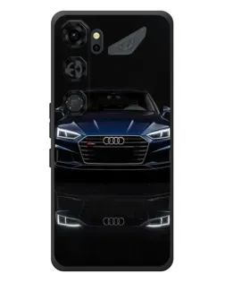 Чохол для ZTE Nubia Neo 5 GT 5G з картинкою «Audi — нічне відображення»