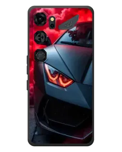 Чехол для ZTE Nubia Neo 5 GT 5G с картинкой «Lamborghini красное сияние»