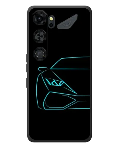 Чехол для ZTE Nubia Neo 5 GT 5G с картинкой «Голубой силуэт Lamborghini» Чехол для ZTE Nubia Neo 5 GT 5G с картинкой «Голубой силуэт Lamborghini»