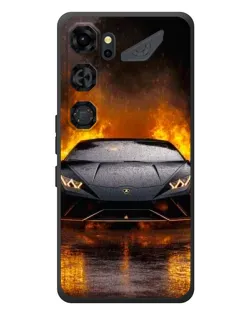 Чохол для ZTE Nubia Neo 5 GT 5G з картинкою «Lamborghini у вогні» Чохол для ZTE Nubia Neo 5 GT 5G з картинкою «Lamborghini у вогні»