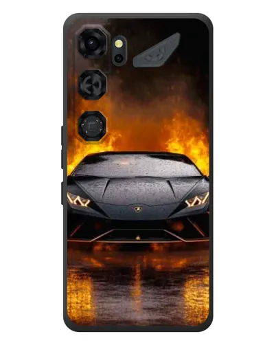 Чехол для ZTE Nubia Neo 5 GT 5G с картинкой «Lamborghini в огне» Чехол для ZTE Nubia Neo 5 GT 5G с картинкой «Lamborghini в огне»