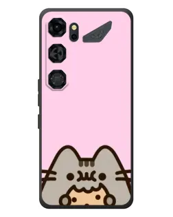 Чехол для ZTE Nubia Neo 5 GT 5G с картинкой «Pusheen и печенье» Чехол для ZTE Nubia Neo 5 GT 5G с картинкой «Pusheen и печенье»