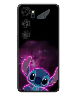 Чехол для ZTE Nubia Neo 5 GT 5G с картинкой «Неоновый Stitch»