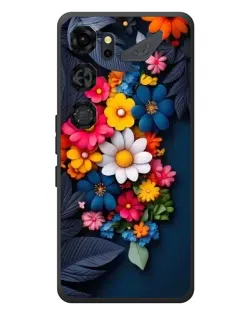 Чехол для ZTE Nubia Neo 5 GT 5G с картинкой «Цветочная феерия»