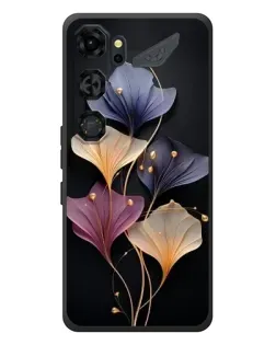 Чехол для ZTE Nubia Neo 5 GT 5G с картинкой «Лиловые цветы грации»