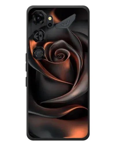 Чехол для ZTE Nubia Neo 5 GT 5G с картинкой «Шелковая черная роза» Чехол для ZTE Nubia Neo 5 GT 5G с картинкой «Шелковая черная роза»