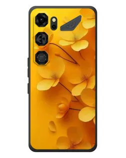 Чехол для ZTE Nubia Neo 5 GT 5G с картинкой «Золотые лепестки»
