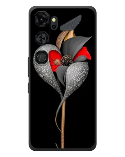 Чохол для ZTE Nubia Neo 5 GT 5G з картинкою «Срібна фантазійна квітка» Чохол для ZTE Nubia Neo 5 GT 5G з картинкою «Срібна фантазійна квітка»