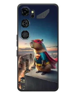 Чехол для ZTE Nubia Neo 5 GT 5G с картинкой «Капи-мен супергерой»