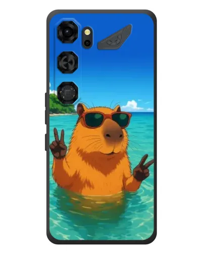 Чехол для ZTE Nubia Neo 5 GT 5G с картинкой «Морская капибара» Чехол для ZTE Nubia Neo 5 GT 5G с картинкой «Морская капибара»