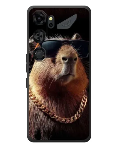 Чехол для ZTE Nubia Neo 5 GT 5G с картинкой «Капибара золотая цепь» Чехол для ZTE Nubia Neo 5 GT 5G с картинкой «Капибара золотая цепь»