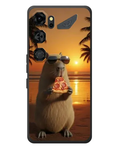 Чехол для ZTE Nubia Neo 5 GT 5G с картинкой «Капибара с пиццей» Чехол для ZTE Nubia Neo 5 GT 5G с картинкой «Капибара с пиццей»