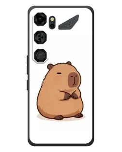Чехол для ZTE Nubia Neo 5 GT 5G с картинкой «Толстенькая капибара»