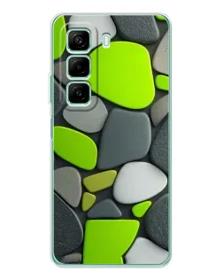 Чехол для ZTE Nubia Neo 5 GT с картинкой «Яркая неоновая галька»