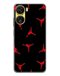 Чехол для ZTE Nubia Neo 5G с картинкой «Jordan Red Pattern» Чехол для ZTE Nubia Neo 5G с картинкой «Jordan Red Pattern»