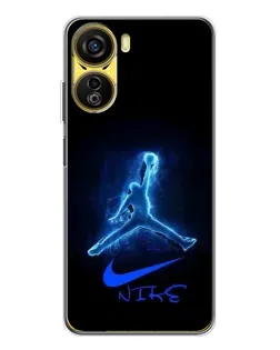 Чехол для ZTE Nubia Neo 5G с картинкой «Jordan Neon Blue» Чехол для ZTE Nubia Neo 5G с картинкой «Jordan Neon Blue»