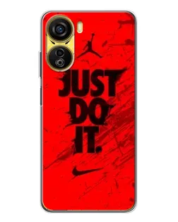 Чехол для ZTE Nubia Neo 5G с картинкой «Nike Just Do It» Чехол для ZTE Nubia Neo 5G с картинкой «Nike Just Do It»