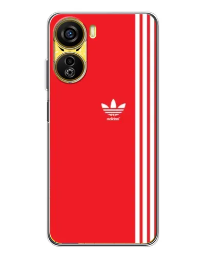 Чехол для ZTE Nubia Neo 5G с картинкой «Красный минимализм Adidas» Чехол для ZTE Nubia Neo 5G с картинкой «Красный минимализм Adidas»