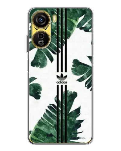 Чехол для ZTE Nubia Neo 5G с картинкой «Пальмовые листья адидас» Чехол для ZTE Nubia Neo 5G с картинкой «Пальмовые листья адидас»