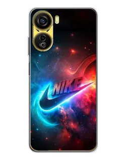 Чехол для ZTE Nubia Neo 5G с картинкой «Огненный логотип Nike» Чехол для ZTE Nubia Neo 5G с картинкой «Огненный логотип Nike»