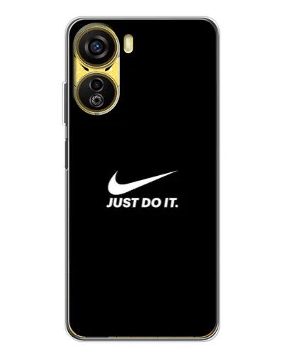 Чехол для ZTE Nubia Neo 5G с картинкой «Минимализм от Nike»