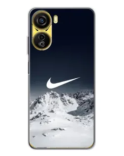 Чехол для ZTE Nubia Neo 5G с картинкой «Nike — зимние горы» Чехол для ZTE Nubia Neo 5G с картинкой «Nike — зимние горы»