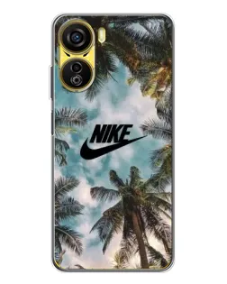 Чехол для ZTE Nubia Neo 5G с картинкой «Тропический принт Nike» Чехол для ZTE Nubia Neo 5G с картинкой «Тропический принт Nike»