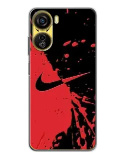 Чехол для ZTE Nubia Neo 5G с картинкой «Красные брызги Nike» Чехол для ZTE Nubia Neo 5G с картинкой «Красные брызги Nike»