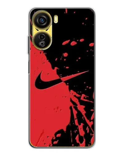 Чехол для ZTE Nubia Neo 5G с картинкой «Красные брызги Nike» Чехол для ZTE Nubia Neo 5G с картинкой «Красные брызги Nike»