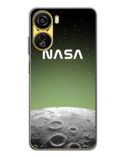 Чехол для ZTE Nubia Neo 5G с картинкой «NASA — лунный градиент»