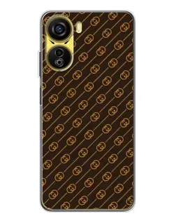 Чехол для ZTE Nubia Neo 5G с картинкой «Gucci — золотые диагонали» Чехол для ZTE Nubia Neo 5G с картинкой «Gucci — золотые диагонали»