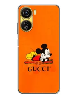Чехол для ZTE Nubia Neo 5G с картинкой «Микки Маус Gucci — оранж» Чехол для ZTE Nubia Neo 5G с картинкой «Микки Маус Gucci — оранж»