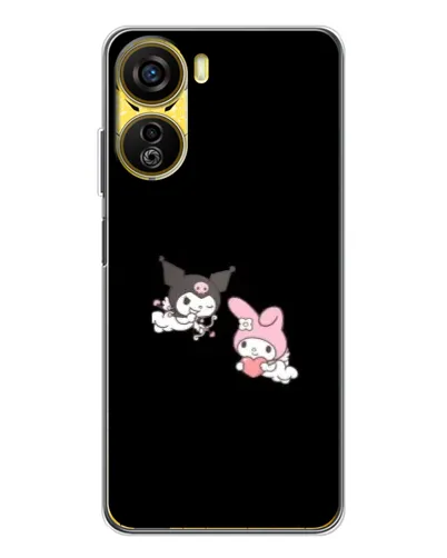 Чехол для ZTE Nubia Neo 5G с картинкой «My Melody и Kuromi»
