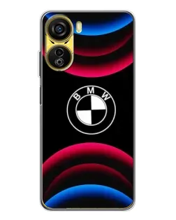 Чехол для ZTE Nubia Neo 5G с картинкой «Логотип BMW и неоновые дуги» Чехол для ZTE Nubia Neo 5G с картинкой «Логотип BMW и неоновые дуги»