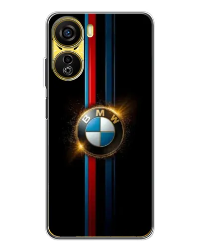 Чехол для ZTE Nubia Neo 5G с картинкой «BMW M-Power неон»