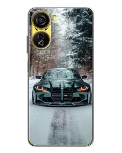Чехол для ZTE Nubia Neo 5G с картинкой «BMW в зимнем лесу» Чехол для ZTE Nubia Neo 5G с картинкой «BMW в зимнем лесу»