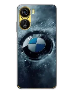 Чехол для ZTE Nubia Neo 5G с картинкой «Логотип BMW — лед» Чехол для ZTE Nubia Neo 5G с картинкой «Логотип BMW — лед»