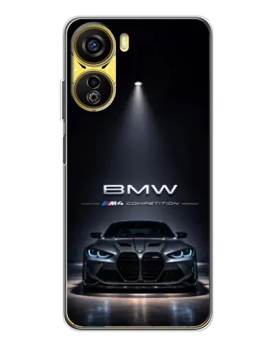 Чехол для ZTE Nubia Neo 5G с картинкой «BMW сквозь ночной город» Чехол для ZTE Nubia Neo 5G с картинкой «BMW сквозь ночной город»