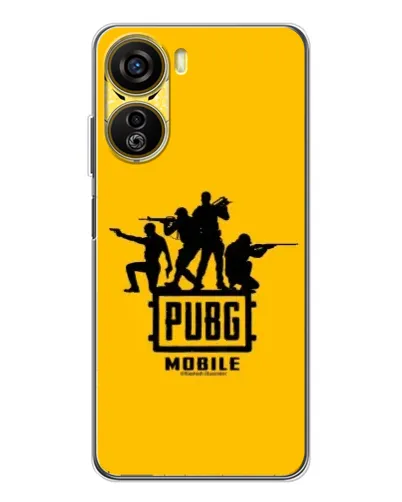 Чехол для ZTE Nubia Neo 5G с картинкой «BMW M-Power — карбон»