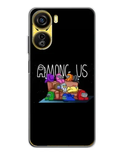 Чехол для ZTE Nubia Neo 5G с картинкой «Логотип Among Us» Чехол для ZTE Nubia Neo 5G с картинкой «Логотип Among Us»