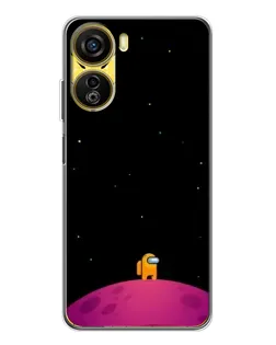 Чехол для ZTE Nubia Neo 5G с картинкой «Одинокий герой на планете»