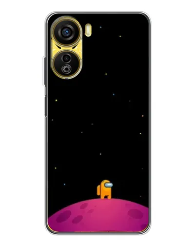 Чехол для ZTE Nubia Neo 5G с картинкой «Одинокий герой на планете» Чехол для ZTE Nubia Neo 5G с картинкой «Одинокий герой на планете»